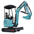 BisonTek 2.5Ton Mini Excavator is Equipped With a Kubota 3-Cylinder Diesel Engine and is Suitable For Gardening Landscaping Etc and is EPA-Certified