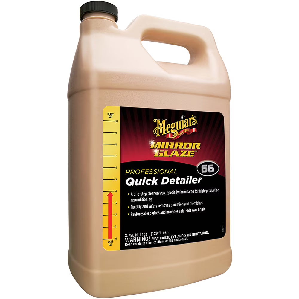 Meguiar's Mirror Glaze? Quick Detailer - 1 Gallon | Bundle of 10