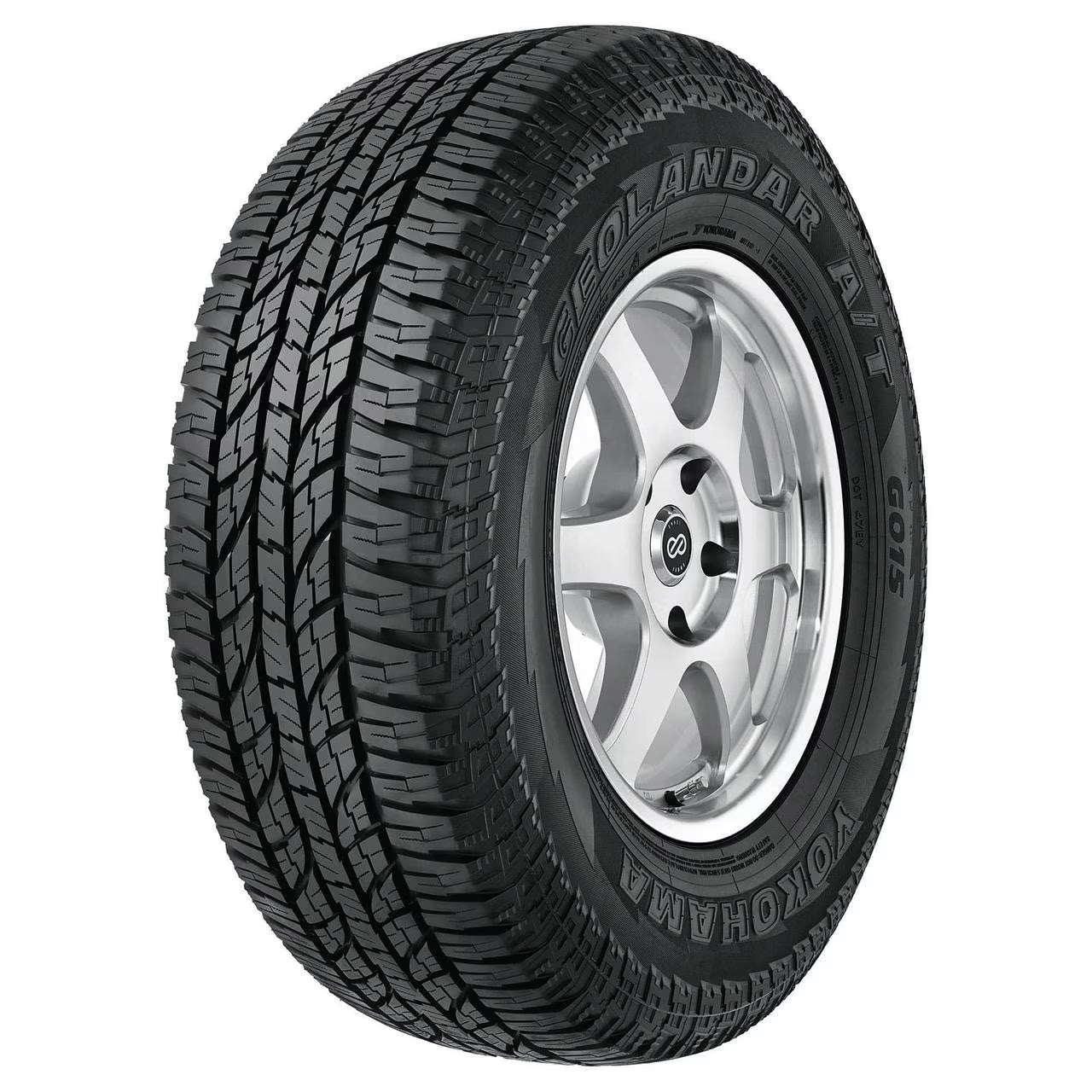 Set of 2 Yokohama Geolandar AT G015 225/60R17 99T Tires