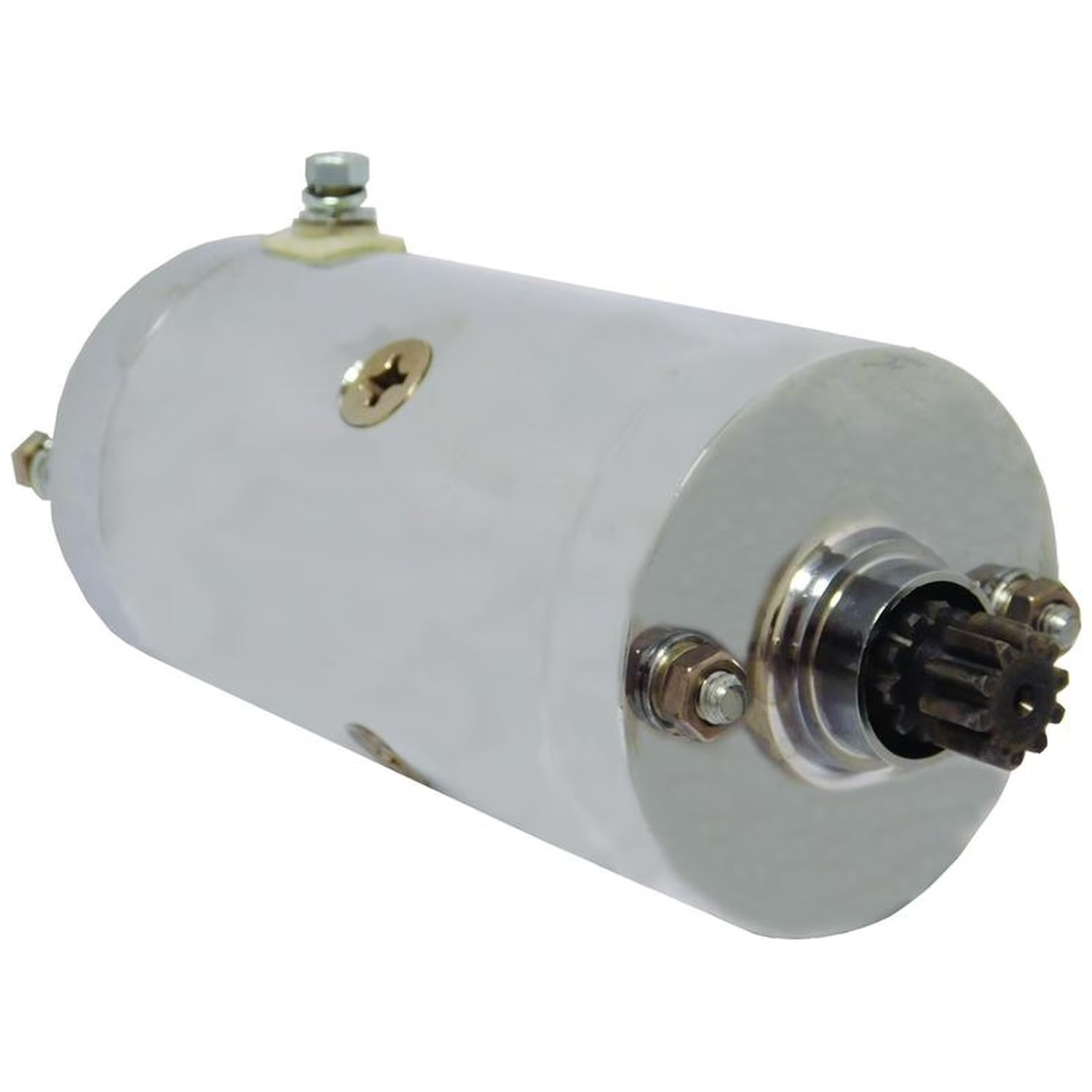 OEG Parts New 12V Chrome CCW Starter For Harley Davidson Motorcycle FL Series (Pre 1977) All 1965-1976 XLCH XLH XLHA XLSA XLX-61 31458-66A 31458-66B 31458-66C 31458-66TA 41022023 HD2-0006N-C