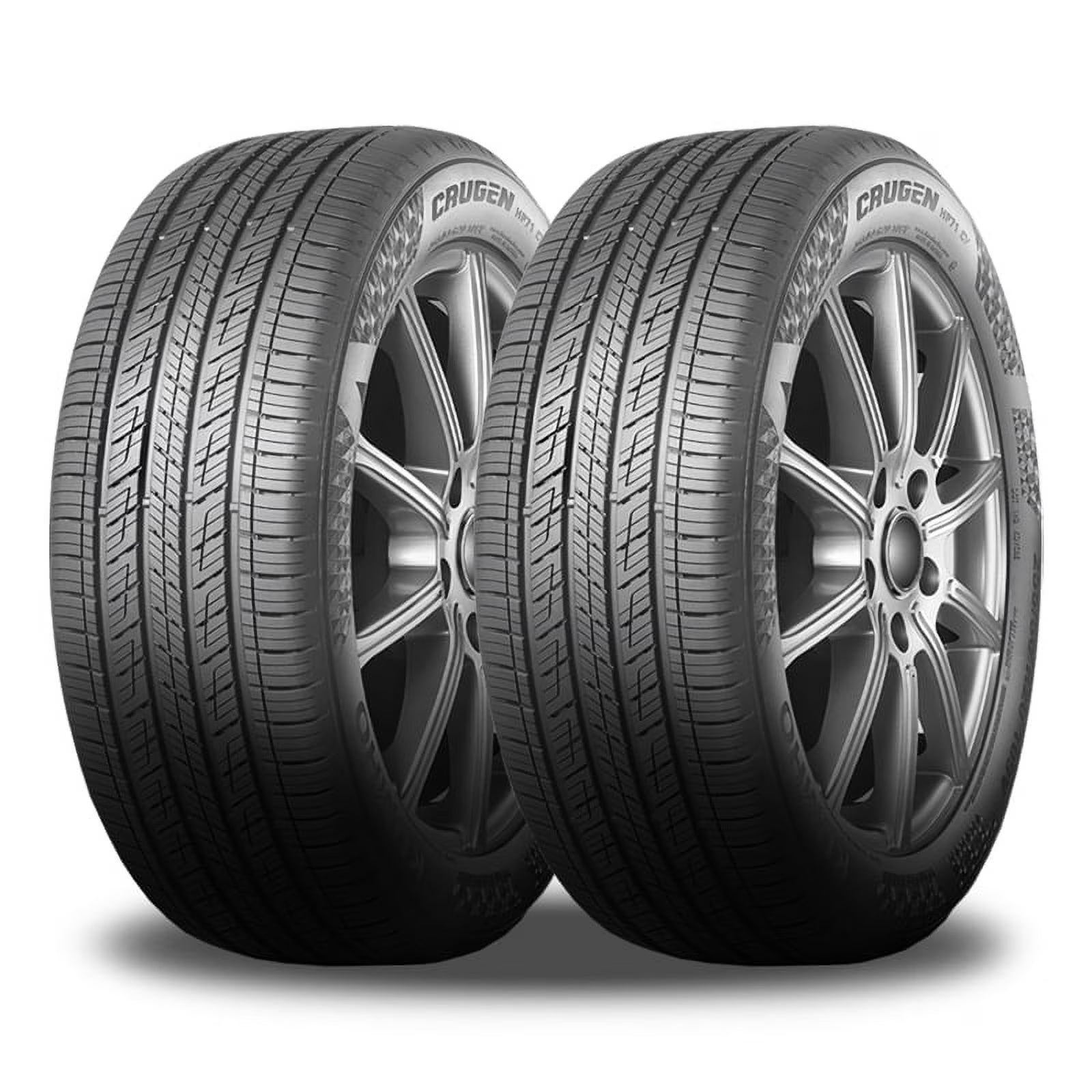 2 Kumho Crugen HP71 EV 255/45R20 105V 500AA 50K Mi Warranty Electric Car SUV CUV 2345673 / 255/45/20 / 2554520