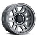 16  Vision Off-Road 355 Manx 2 Overland Satin Grey Wheel 16x8 6x5.5 0mm Rim