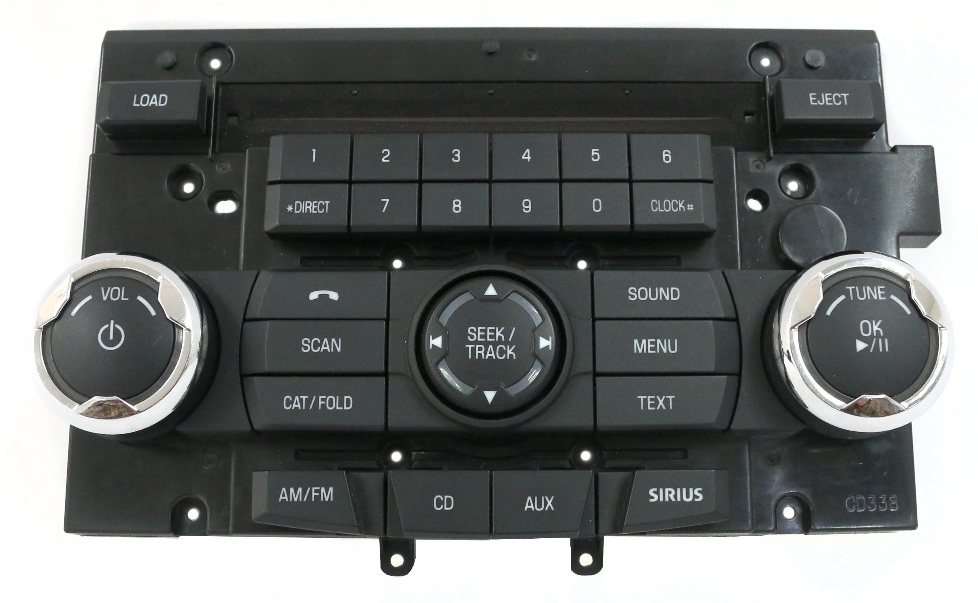 Restored 2010-12 Ford Fusion Mercury Milan Radio Control Panel Part Number 9E5T-18A802-AC (Refurbished)