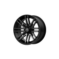 MSA Offroad Wheels Aluminum Rim M40 ROGUE 14X7in Satin Black Titanium Tint Finish, M40-04756