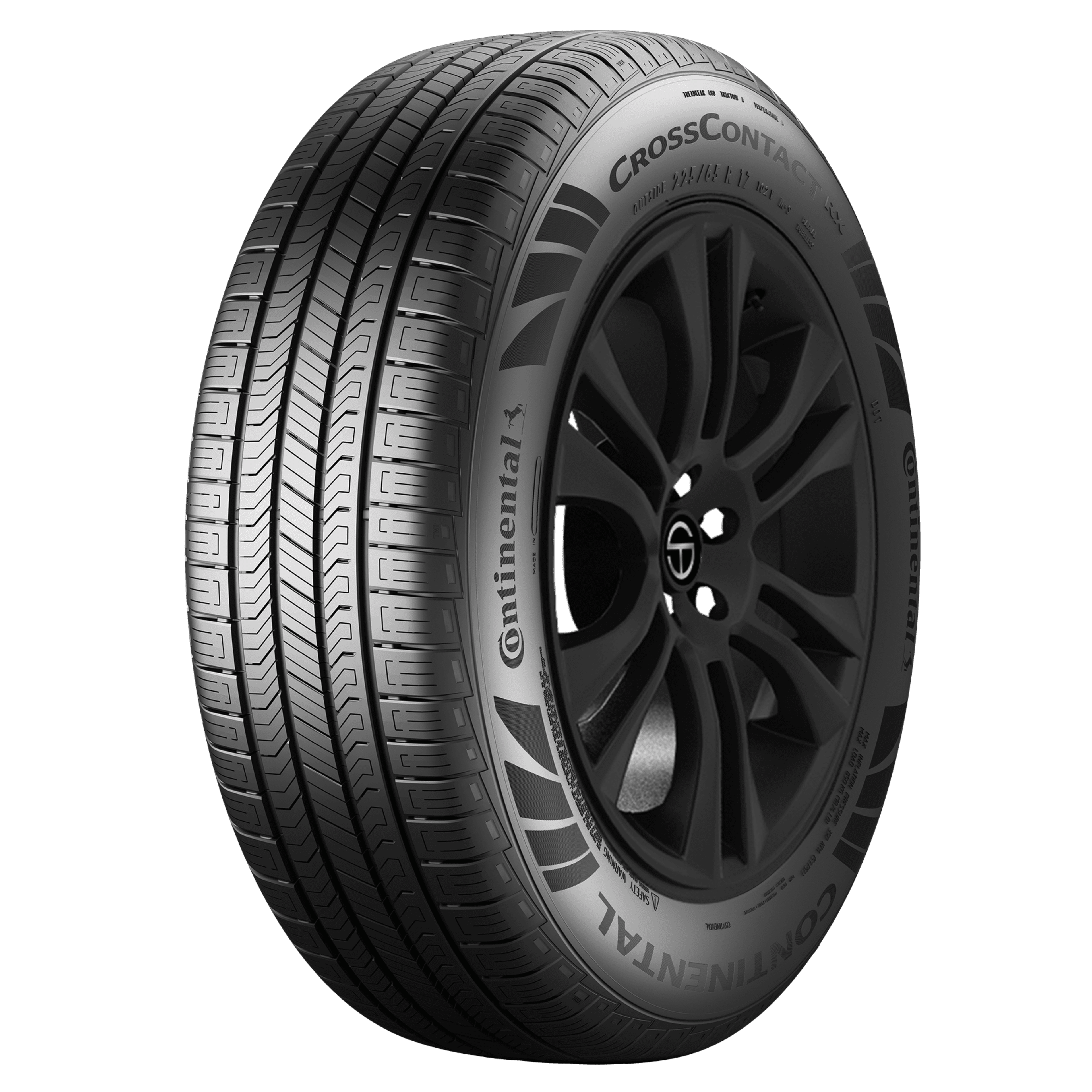 Continental CrossContact RX All Season 245/45R20 103H XL Passenger Tire Fits: 2021 Ford Mustang Mach-E First Edition. 2019-23 Cadillac XT4 Premium Luxury