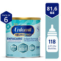 Enfamil NeuroPro EnfaCare Premature Powder Baby Formula with Iron. For Catch-Up Growth. 13.6 Oz Can. 6 Count