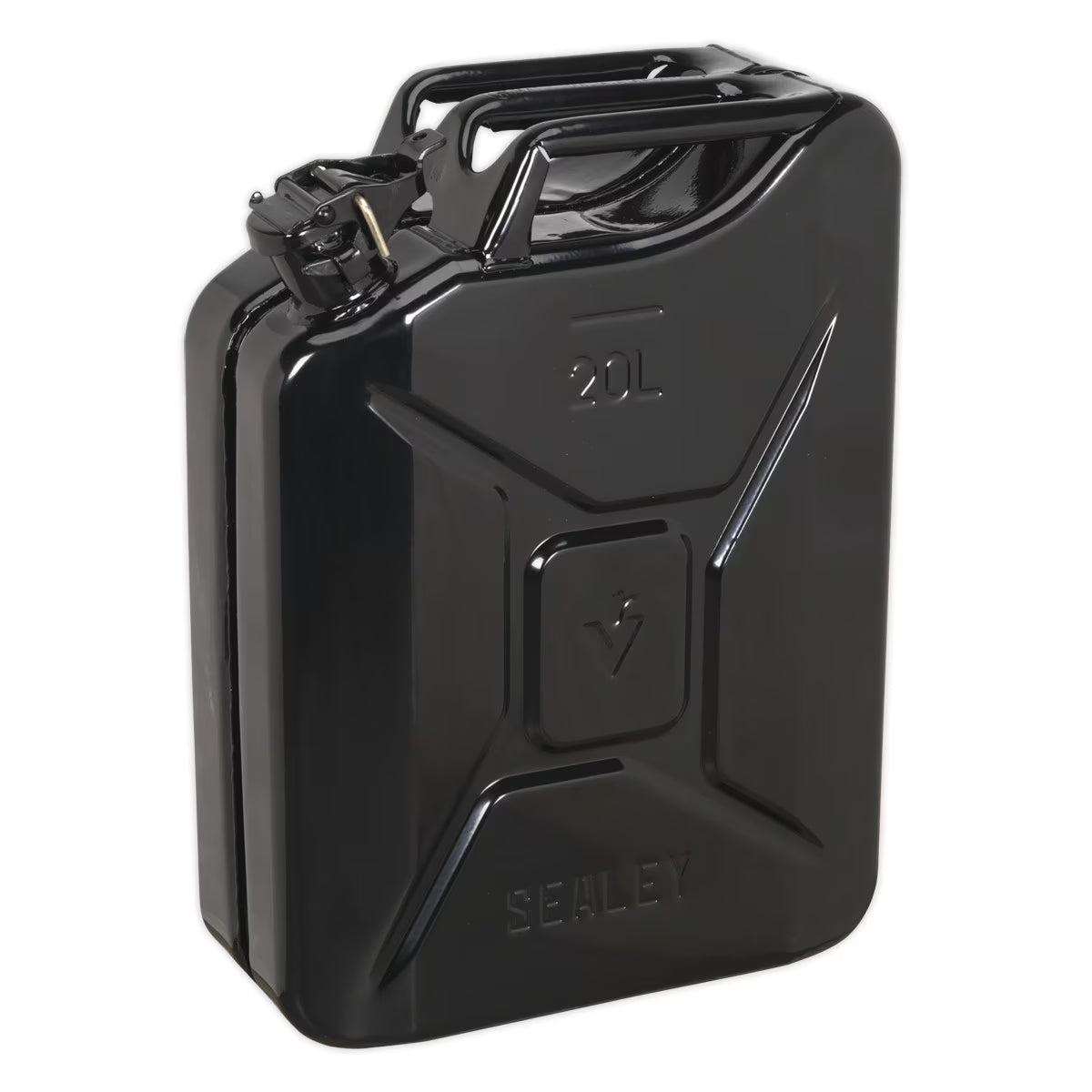 Sealey Jc20B Jerry Can 20Ltr - Black