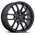 Raceline 141B-Mystique 16  Cast Aluminum Wheel, MYSTIQUE BLACK 16X7 4X100/4X108 +40mm Fits select: 2009-2011 FORD FOCUS SE, 2016-2017 HYUNDAI ACCENT SE