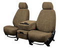 CalTrend Front Solid Bench MicroSuede Seat Covers for 1982-1993 Chevy S10 - CV175-06SA Beige Insert and Trim
