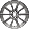 Remanufactured Painted Silver Aluminum Wheel 17 x 7 9965387070 fits 2006-2010 Mazda MX-5 Miata