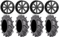MSA Milled Flash 20  Wheels 33  BKT AT 171 Tires Sportsman RZR Ranger