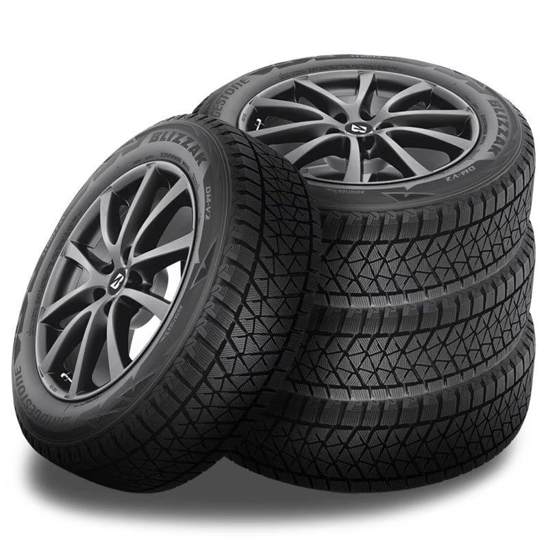 4 Bridgestone BLIZZAK DM-V2 265/65R18 112R High Performance Winter Snow Tires BR016236 / 265/65/18 / 2656518