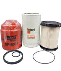 P&F Filter Kit For Dodge Ram 6.7L Diesel Cummins 2013-2018 RAM 2500 3500 4500 Oil LF3972, Fuel Element PF46108, Fuel BF46031