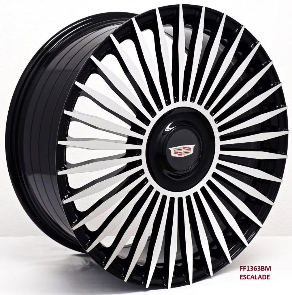22'' FLOW FORGED wheels for CADILLAC ESCALADE 2WD 2021 & UP 22x9.5  6x139.7