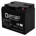 12V 22AH SLA Battery Replacement for Golden Tech. Lite Rider GP162 Scooter - 2 Pack