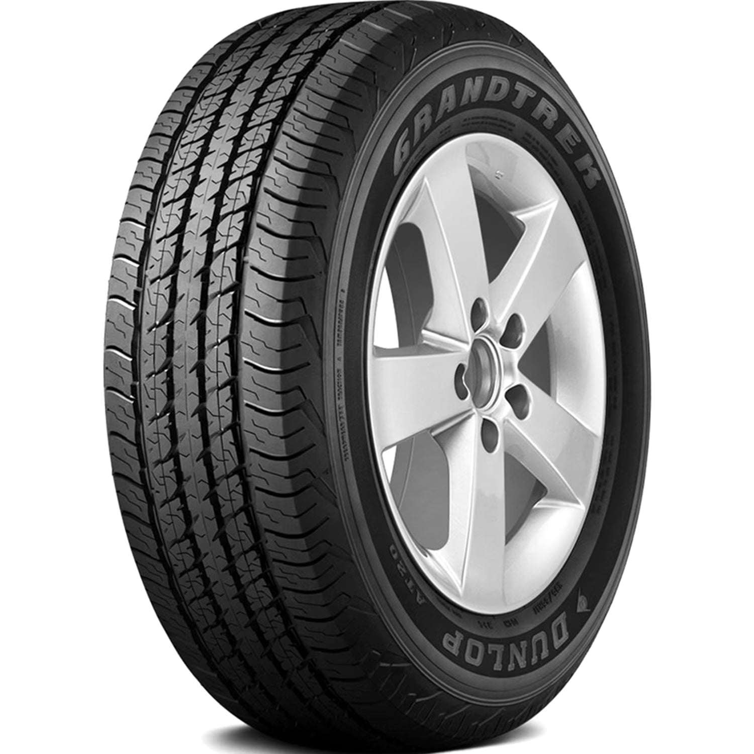 Dunlop Grandtrek AT20 AT-20 P225/60R18 99H 60K Mile All Season SUV Tire