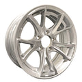 eCustomrim Aluminum Trailer Wheel 15X5 15  Rim Silver Machined 5 Lug 4.5  Center