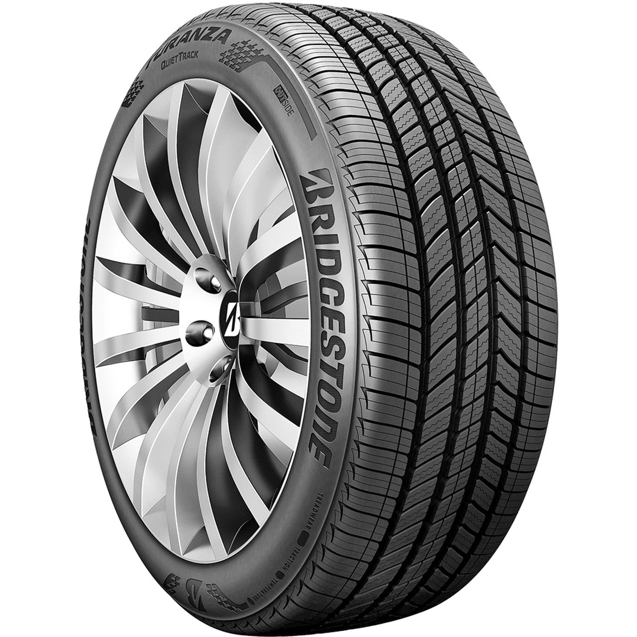 Bridgestone Turanza QuietTrack All Season 225/45R18 91V Passenger Tire