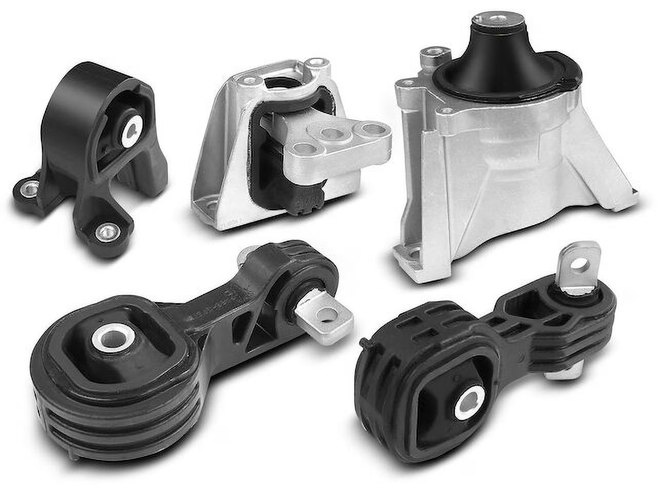 Engine Mount and Transmission Mount Kit 5 - Compatible with 2007 - 2011 Honda CR-V 2.4L 4-Cylinder 2008 2009 2010