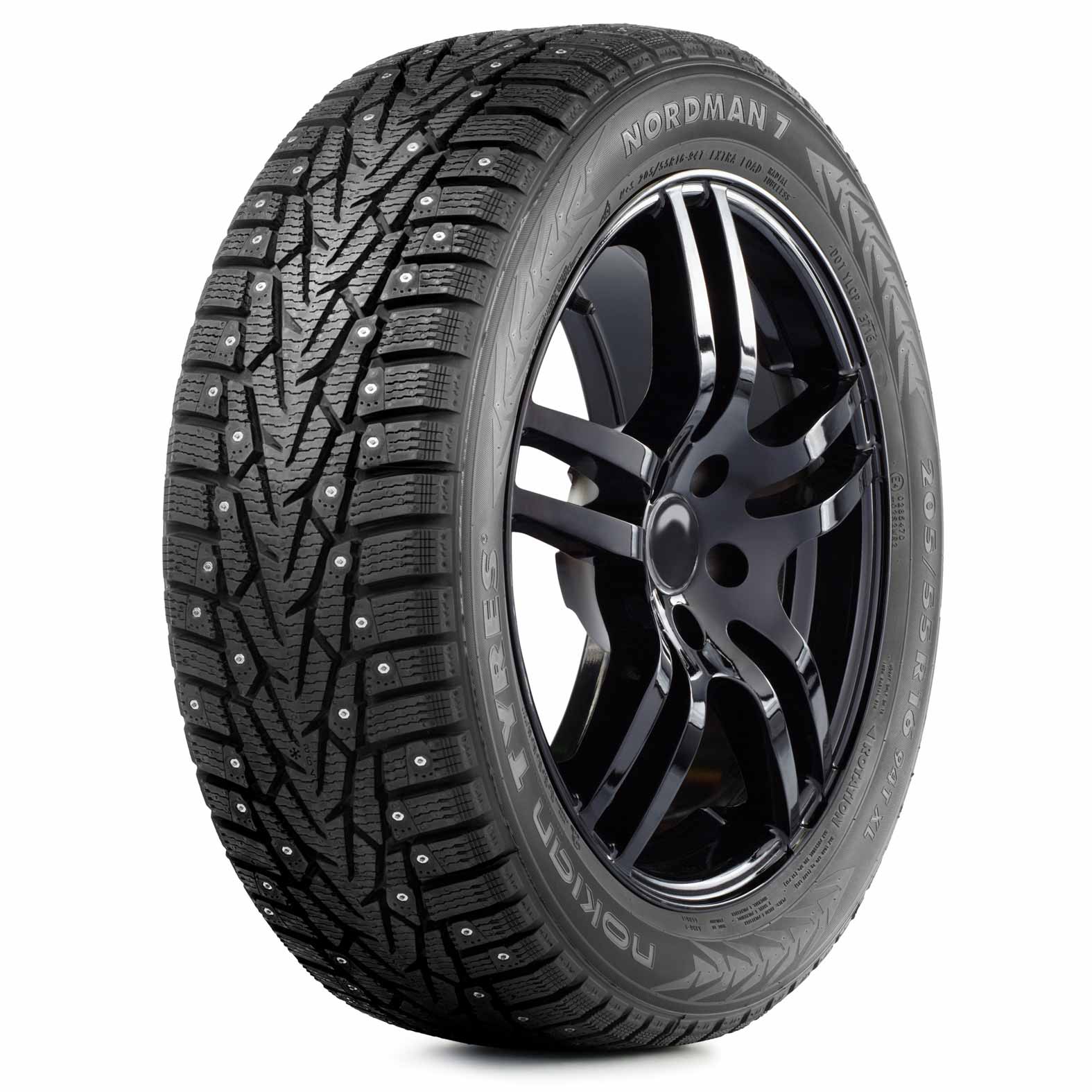 Nokian Nordman 7 Studded Winter 225/45R17 94T XL Passenger Tire