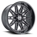 22x10 Hostile H126 Maniac Asphalt (Matte Black) Wheel 6x5.5 (-25mm)