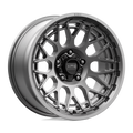 KMC Cast Aluminum Rim KM722 18X9 5X5.0 ANTHRACITE 18MM, KM72289050418