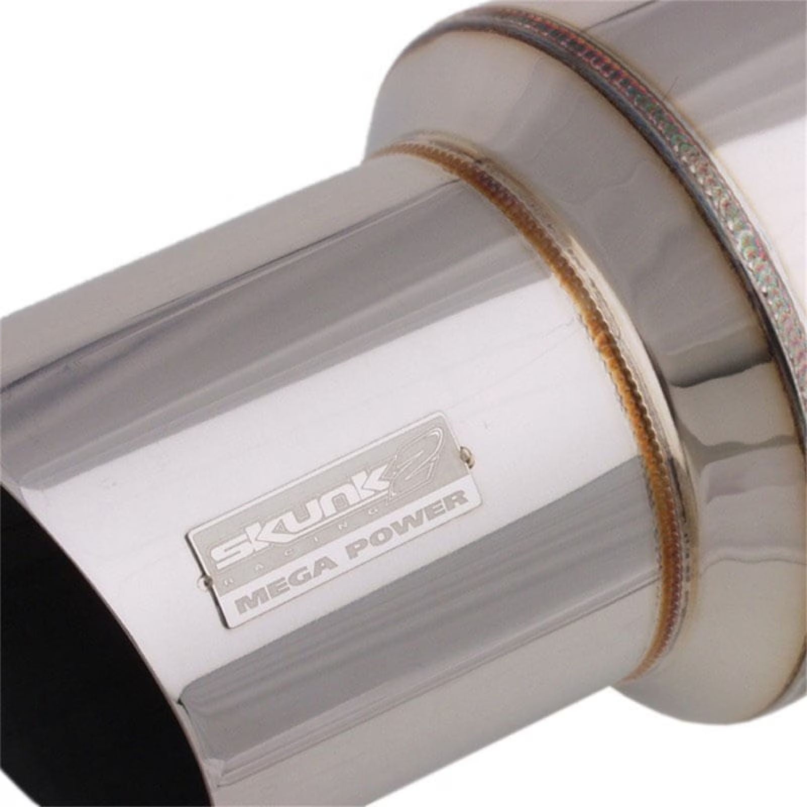 Skunk2 Universal Exhaust Muffler 60mm (2.25in.) Exhaust System Fits select: 2007-2008 HONDA CIVIC, 2010 HONDA CIVIC VP