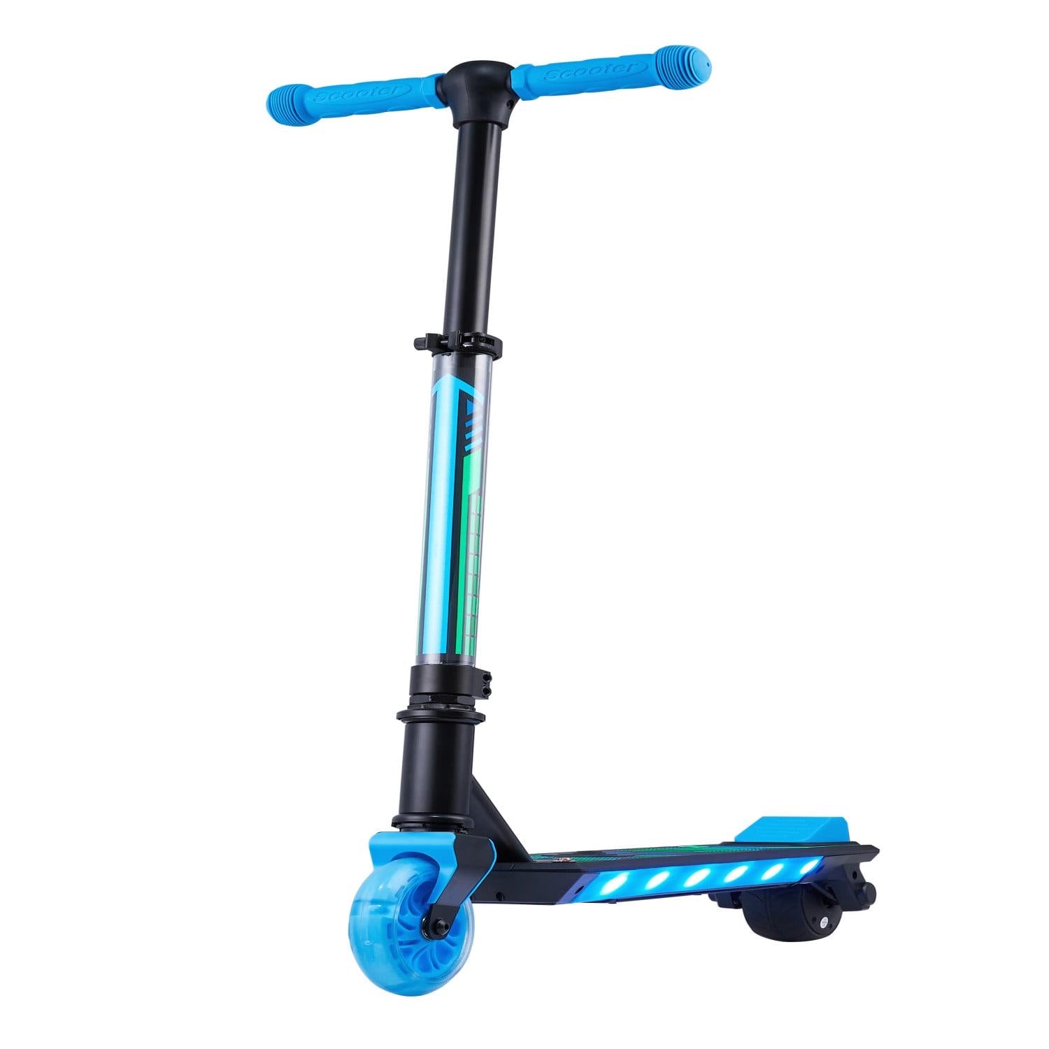 Voyager Kids Beats Electric Scooter. Built-in Bluetooth Speaker. Blue