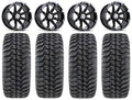 MSA Black Diesel 14  ATV Wheels 32  Regulator Tires Can-Am Commander Maverick Renegade Outlander Defender