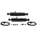 Gabriel 49235 HiJackers Rear Adjustable Air Shock Absorbers Fits Cadillac Escalade; Avalanche, Silverado, Suburban, Tahoe; Dodge Ram; GMC Canyon, Sierra, Yukon; Jeep Gladiator; Nissan TITAN (1 Pair)