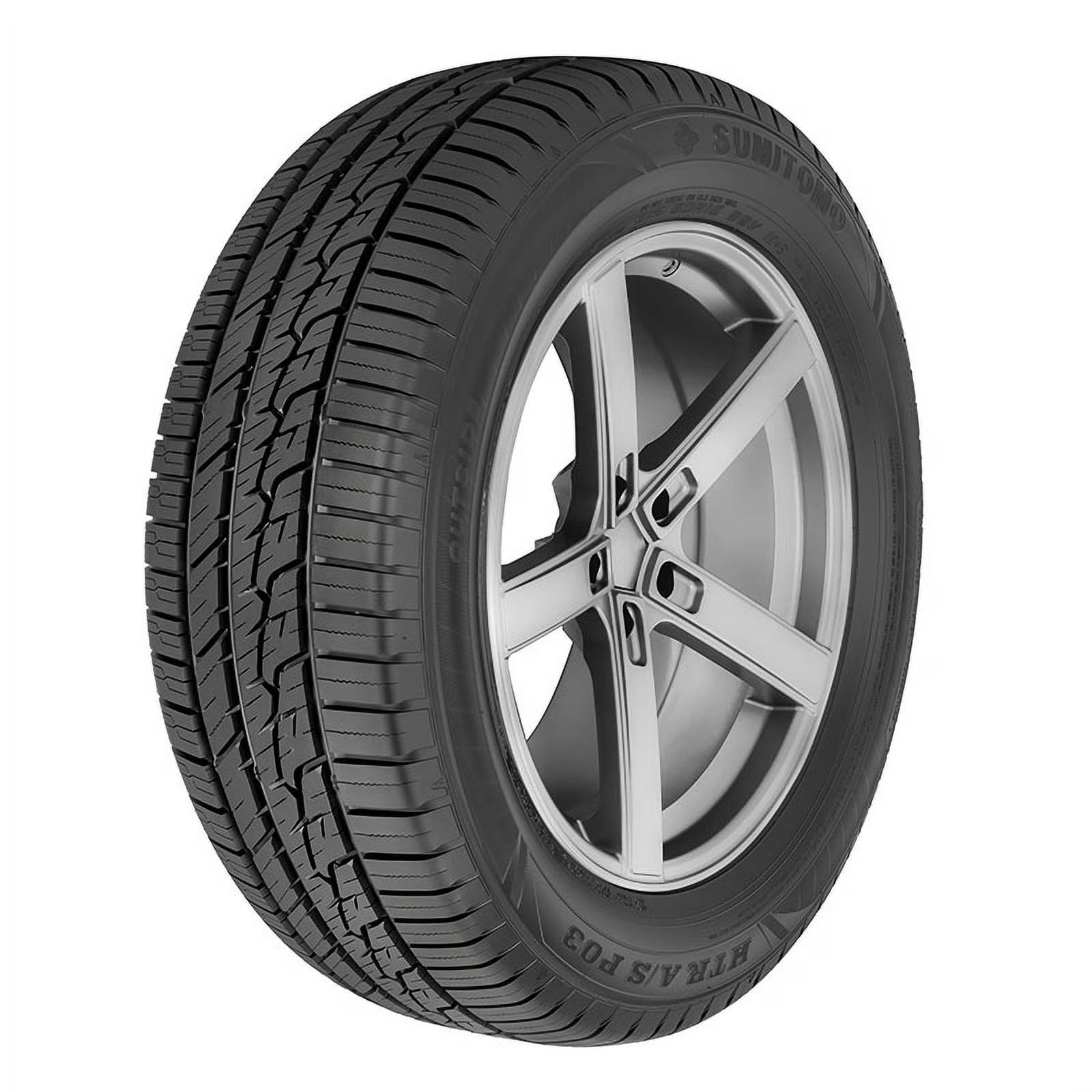 Set of 4 Sumitomo HTR A/S P03 235/65R18 106H Tires Fits: 2017-19 Cadillac XT5 Luxury, 2017-23 GMC Acadia SLE