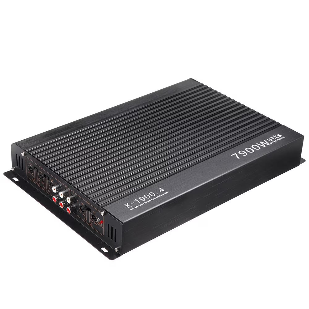 Arealer 4-Channel Audio7900W HighAmp. Four-Way 12.0V Car StereoClass AB