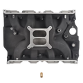 FGJQEFG Aluminum Intake Manifold Compatible with Ford FE 390 406 410 427 428 Black