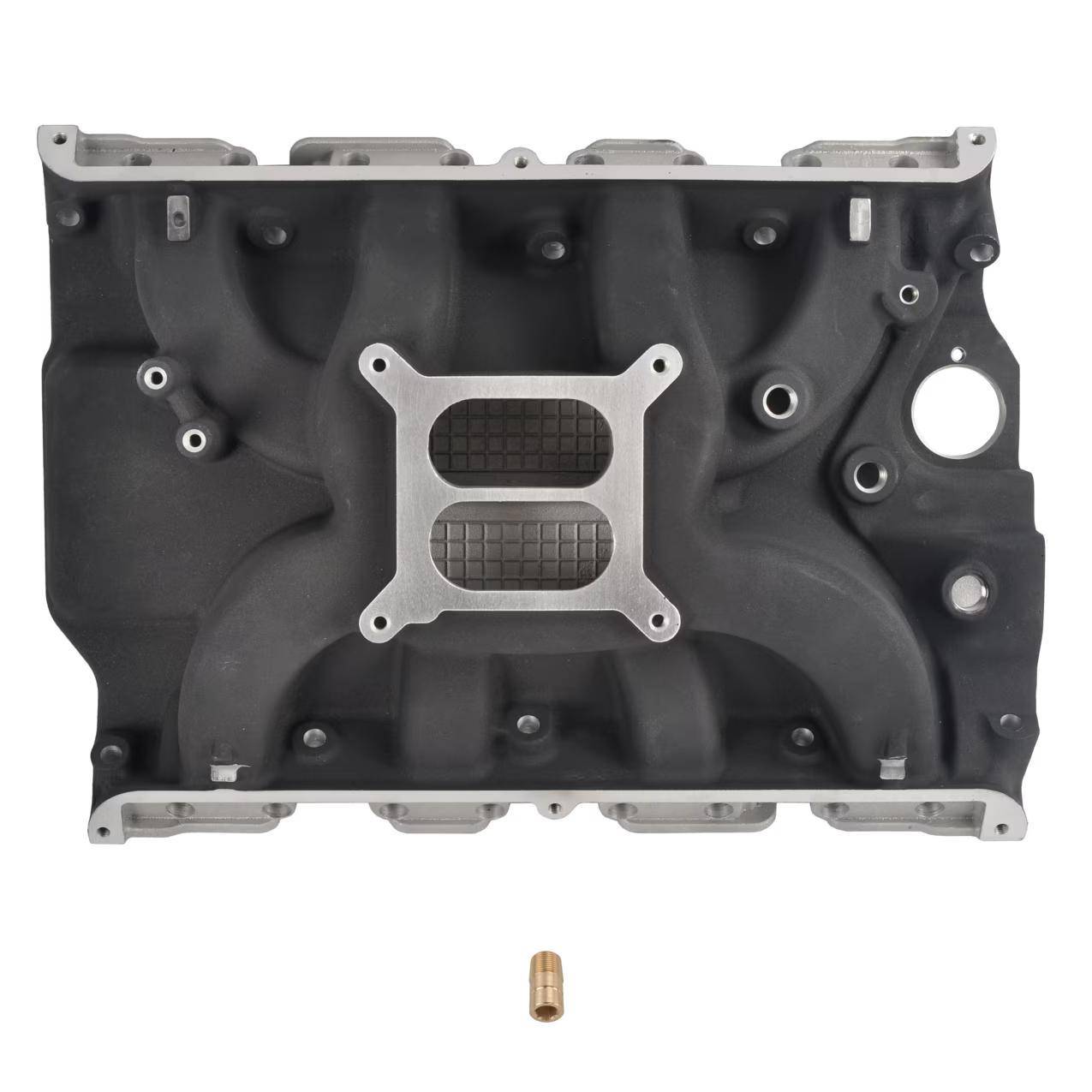 FGJQEFG Aluminum Intake Manifold Compatible with Ford FE 390 406 410 427 428 Black