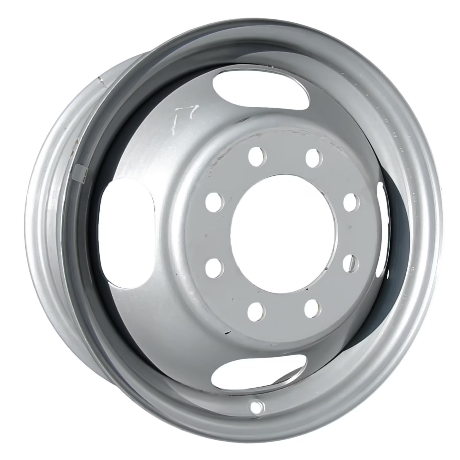 New Aftermarket Painted Silver Steel Wheel 16 x 6 F2TZ1015C 4 Slot Style fits 1984-1997 Ford F-250