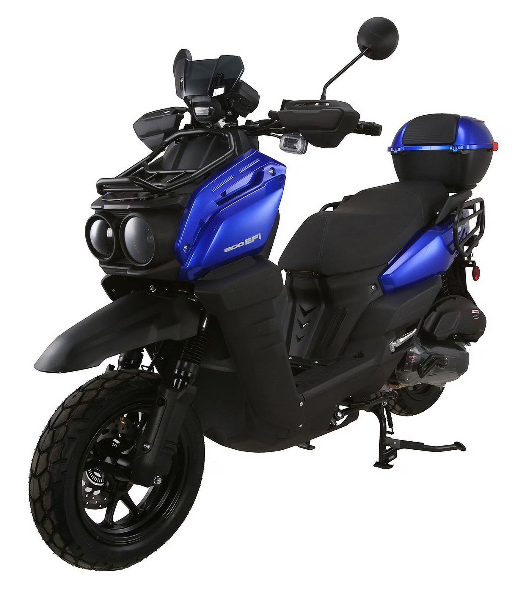 HHH Tank 200 EFI Scooter Mototcycle Fully Automatic with Matching rear trunk