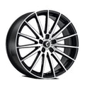 Kraze Stunna-Kr191 20X8.5 5X115 38Et 72.62Cb Black/Machined