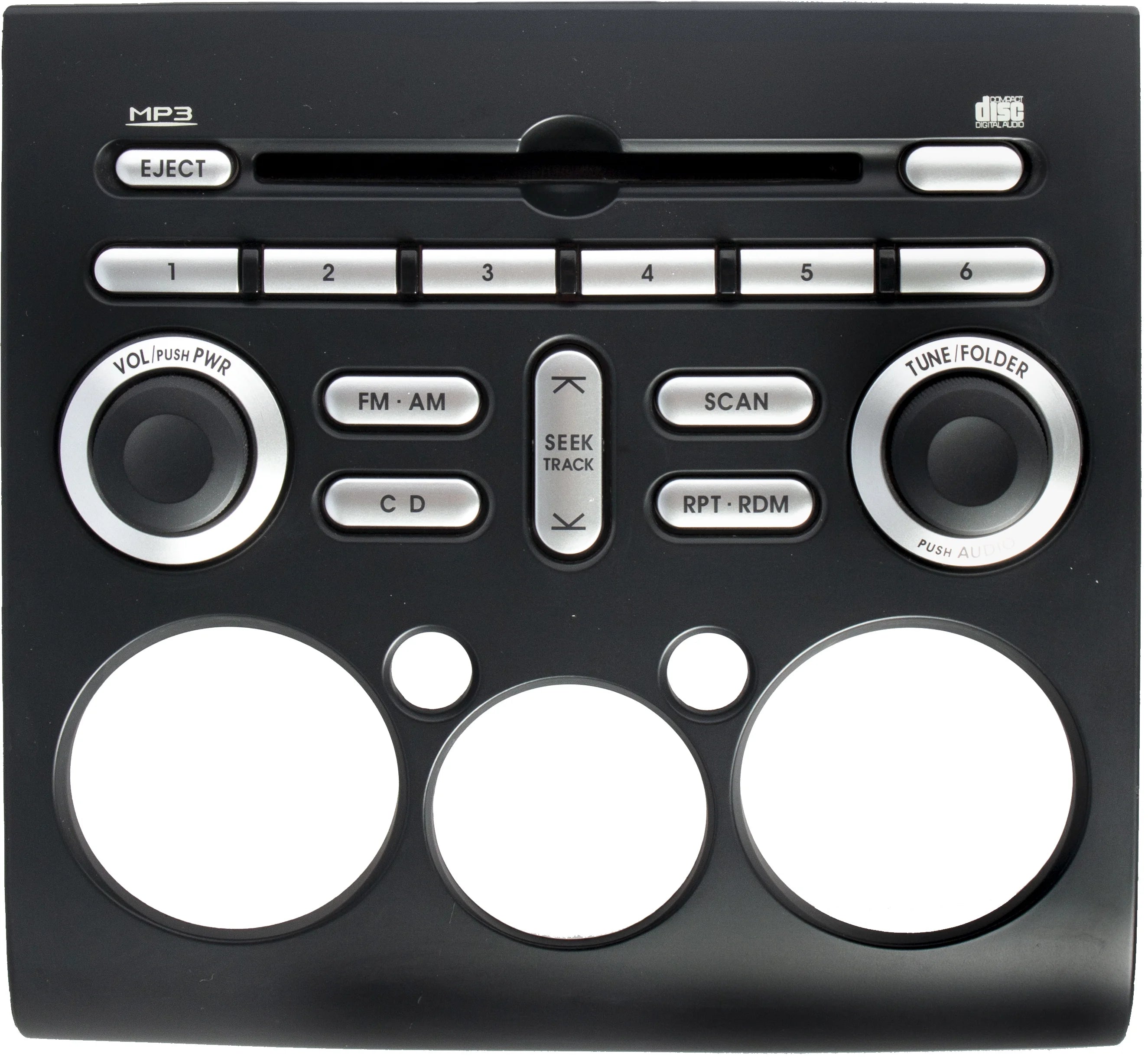 Restored 2006-2009 Mitsubishi Eclipse Endeavor Galant AM FM Radio CD/MP3 Player 8701A045 (Refurbished)