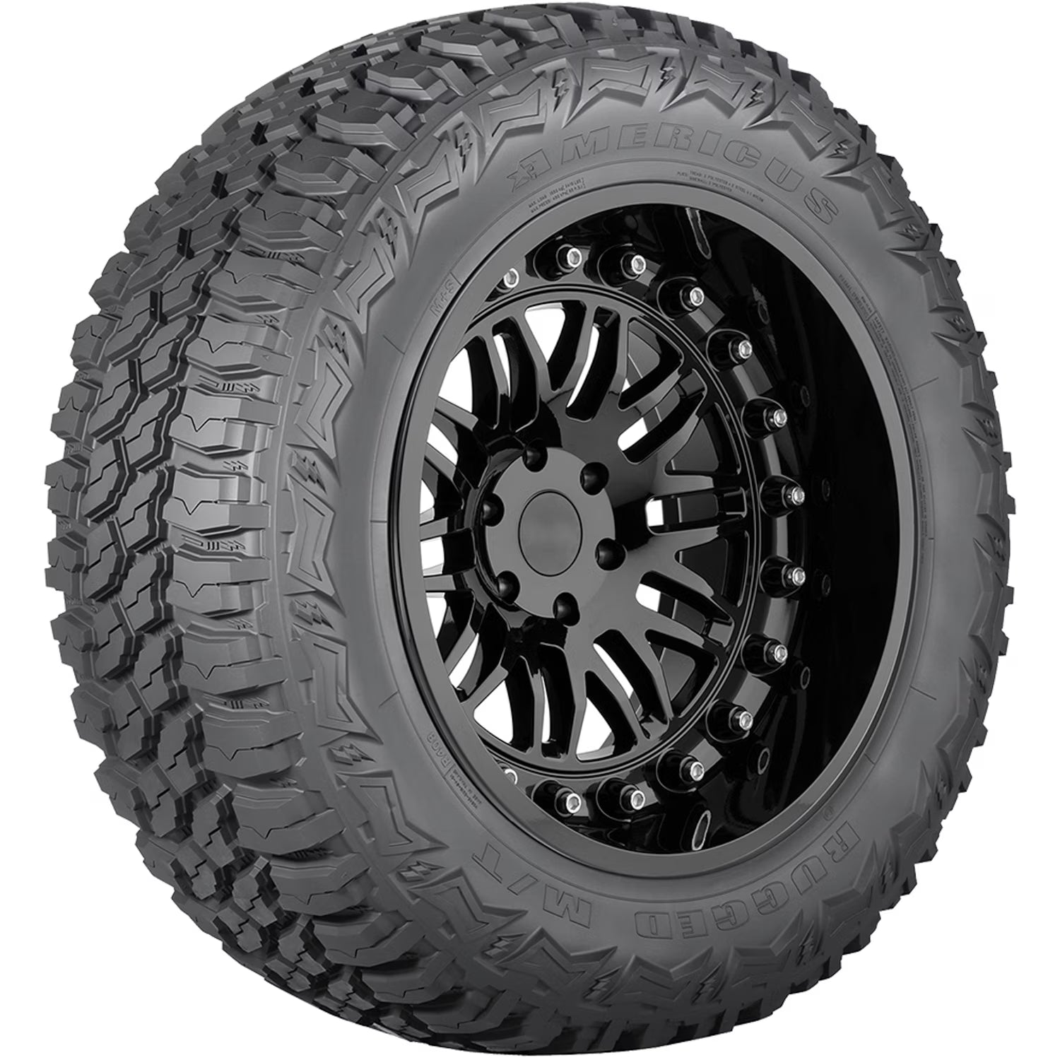 Set of 4 (FOUR) Americus Rugged M/T LT 275/65R18 Load E 10 Ply MT Mud Tires Fits: 2019-23 Chevrolet Silverado 1500 LT Trail Boss, 2019-21 GMC Sierra 1500 AT4