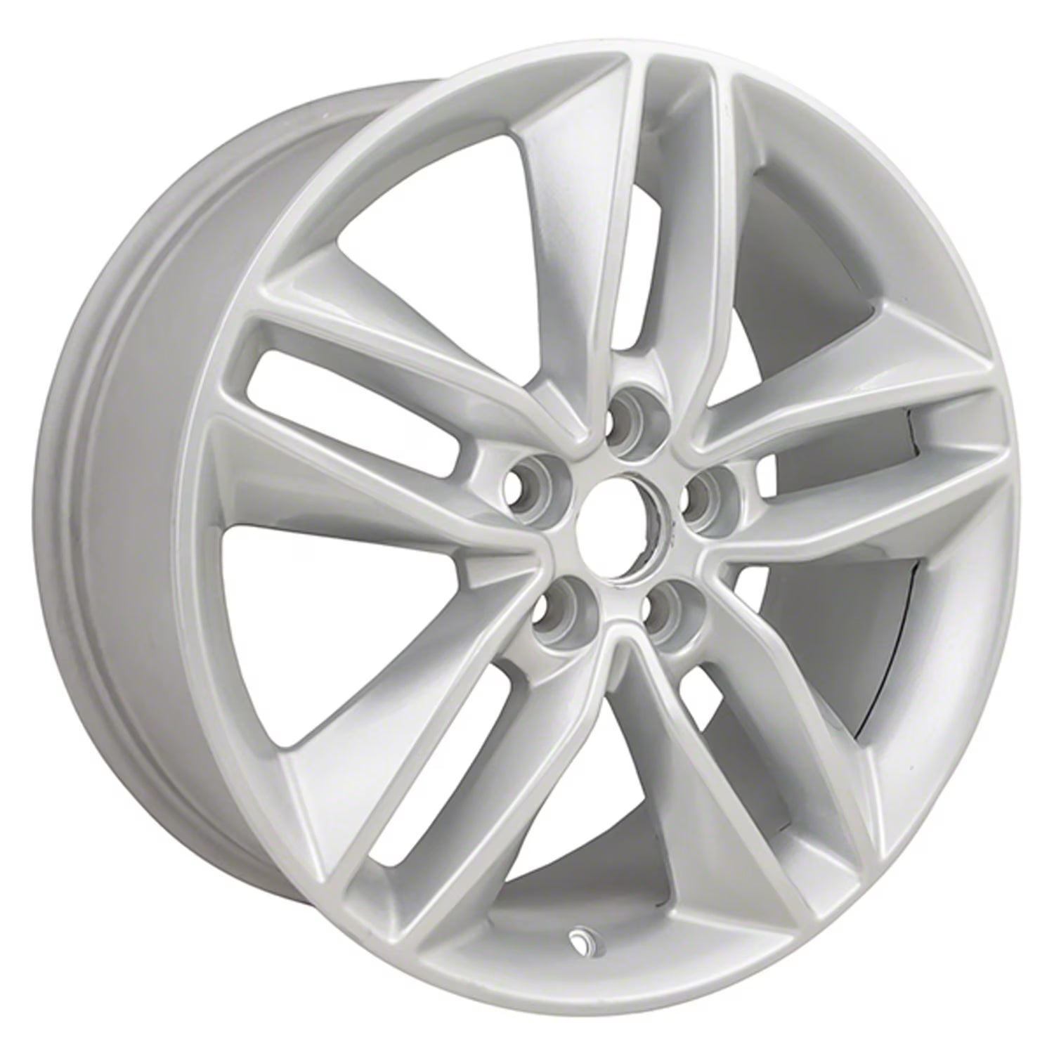 Remanufactured Painted Bright Silver Metallic Aluminum Wheel 18 x 8 FT4C1007A1A fits 2015-2019 Ford Edge