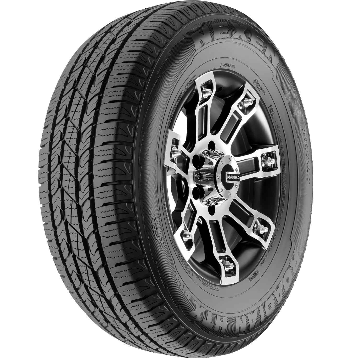 Set of 4 Nexen Roadian HTX RH5 275/60R20 115S Tires Fits: 2016-18 Ram 1500 HFE, 2019-23 Chevrolet Silverado 1500 LT Trail Boss