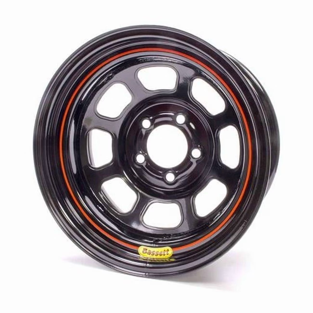 Bassett 57RF375 DOT Street Legal Wheel - Black - 3.75 Back Spacing - 21.75 lbs