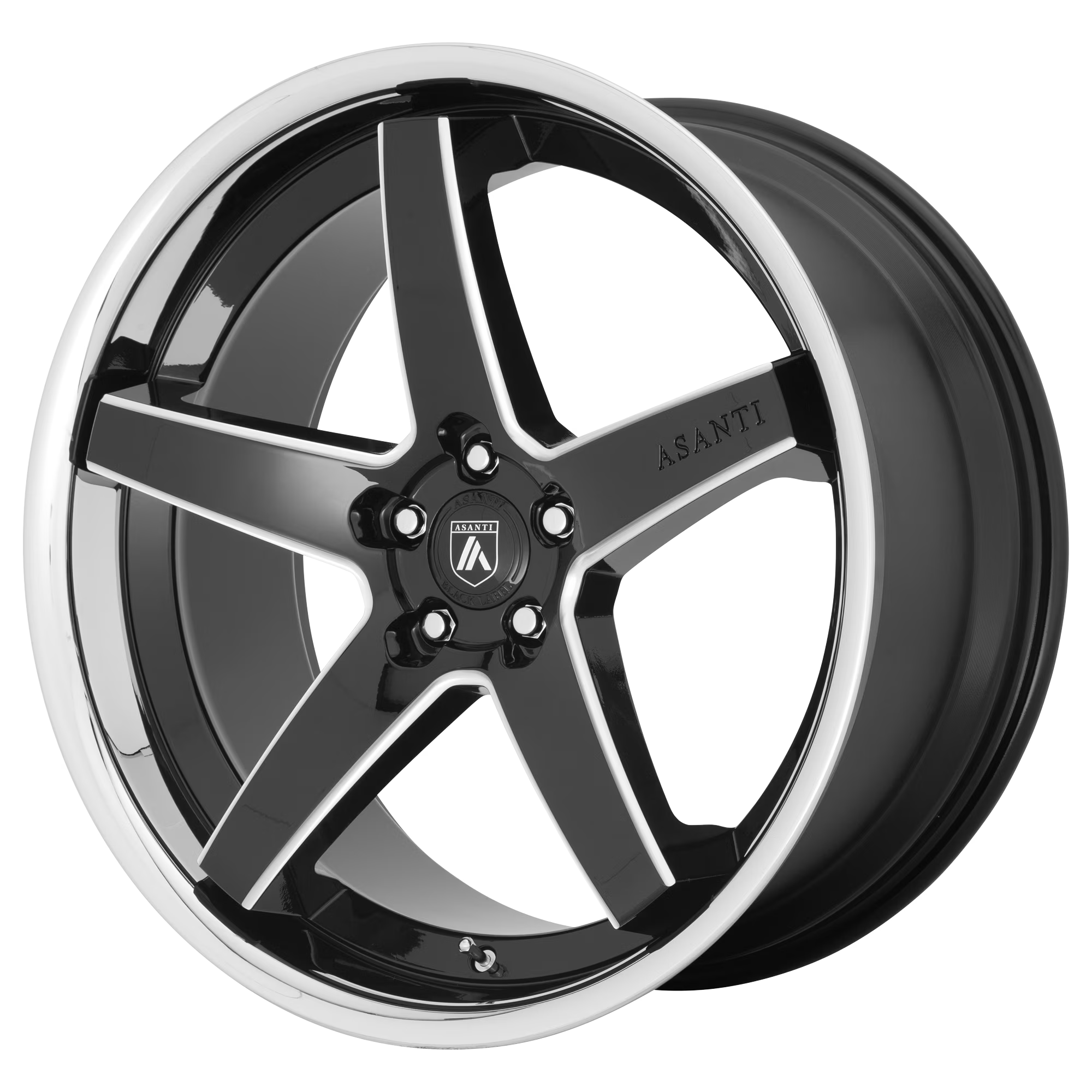 Asanti Black Abl30 Corona Truck 22X9 5X120 32Et 66.9Cb Titanium Brushed Wheel