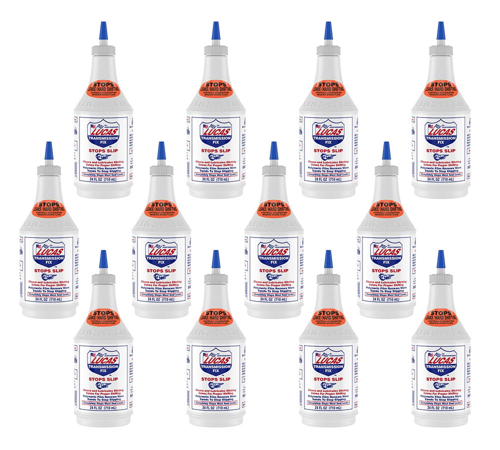 (12 Pack) Lucas Oil 10009 Transmission Fix - 24 Ounce