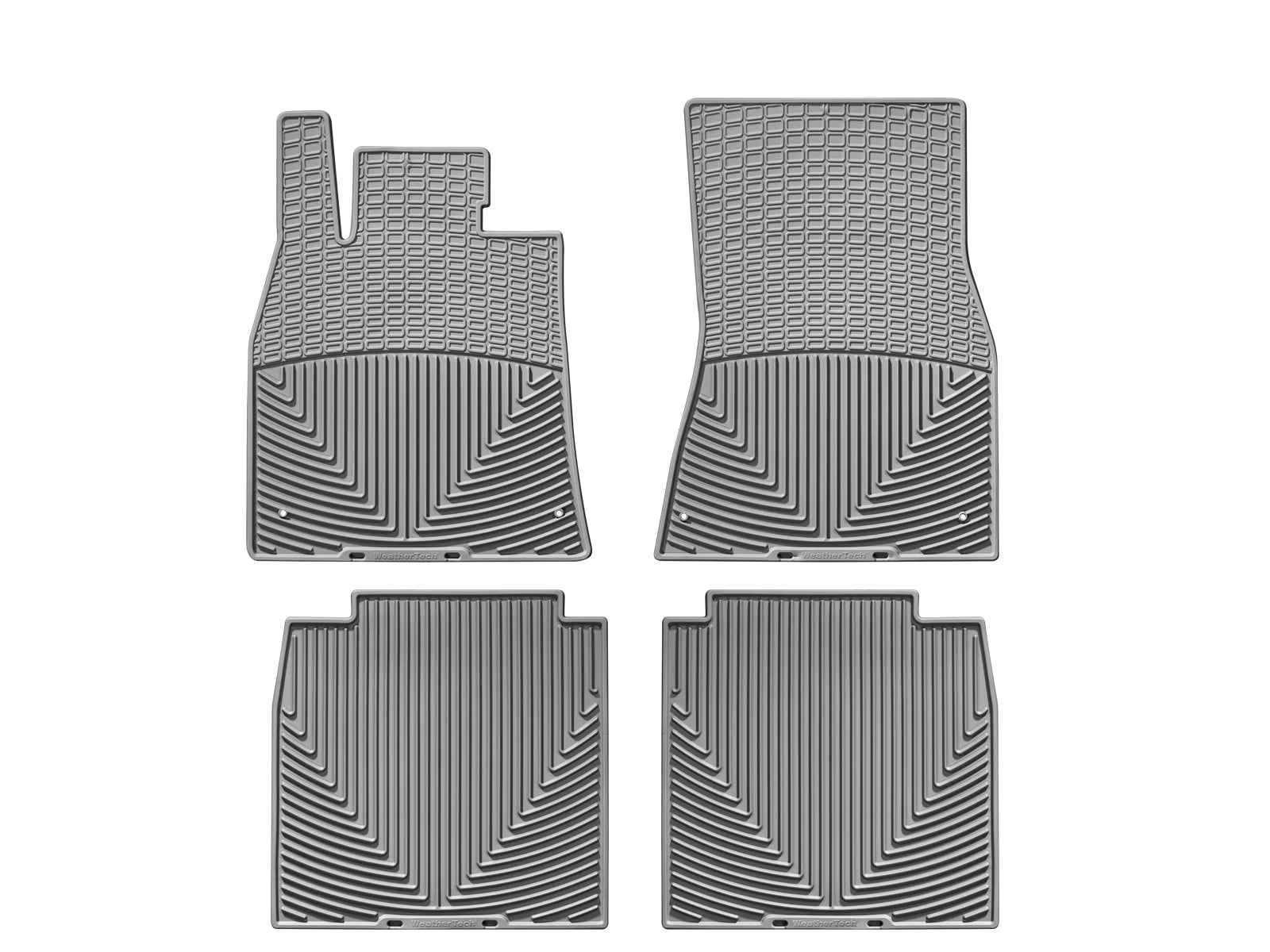 WeatherTech All-Weather Floor Mats compatible with 2007-2012 Lexus LS - 1st & 2nd Row, Grey