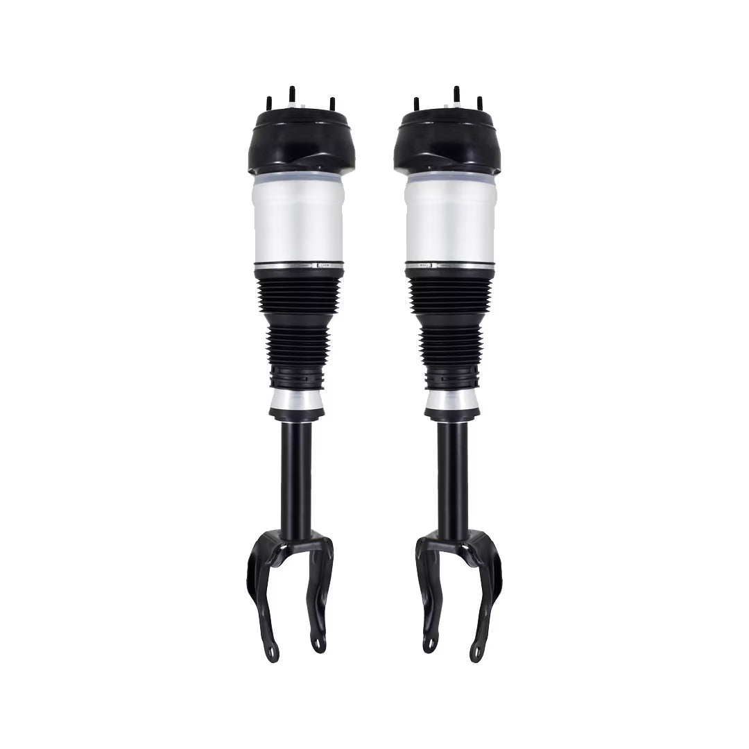 Pair 2 Front L-R Air Suspension Strut For 2017-2019 Mercedes-Benz GLS450 w/o ADS