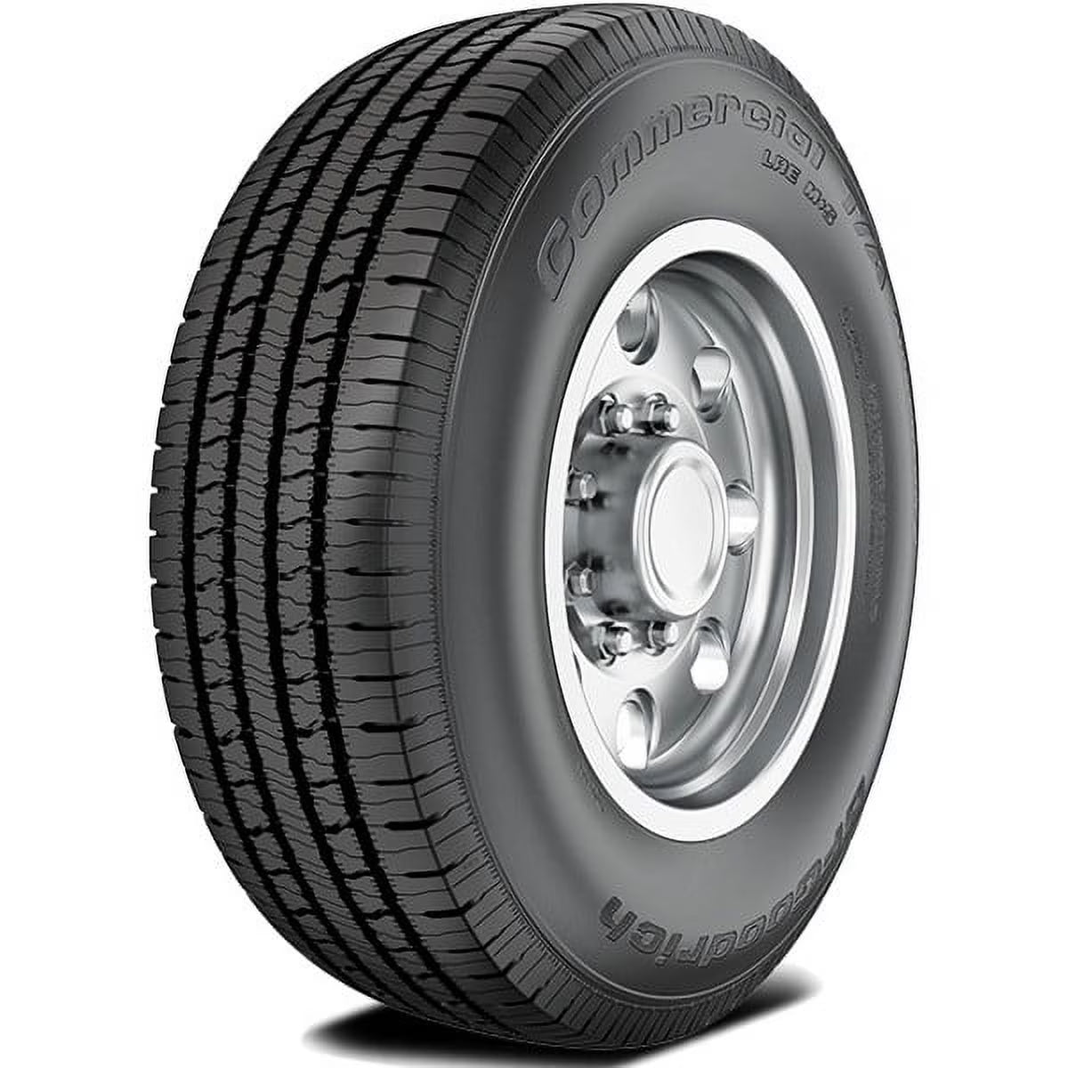 2 BFGoodrich Commercial T/A All-Season 2 LT 265/75R16 123R 10 PLY Truck Van Tire BF01665 / 265/75/16 / 2657516