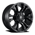 Fuel 1PC Aluminum Rim D560 VAPOR 20X9in Matte Black Finish, D56020900557