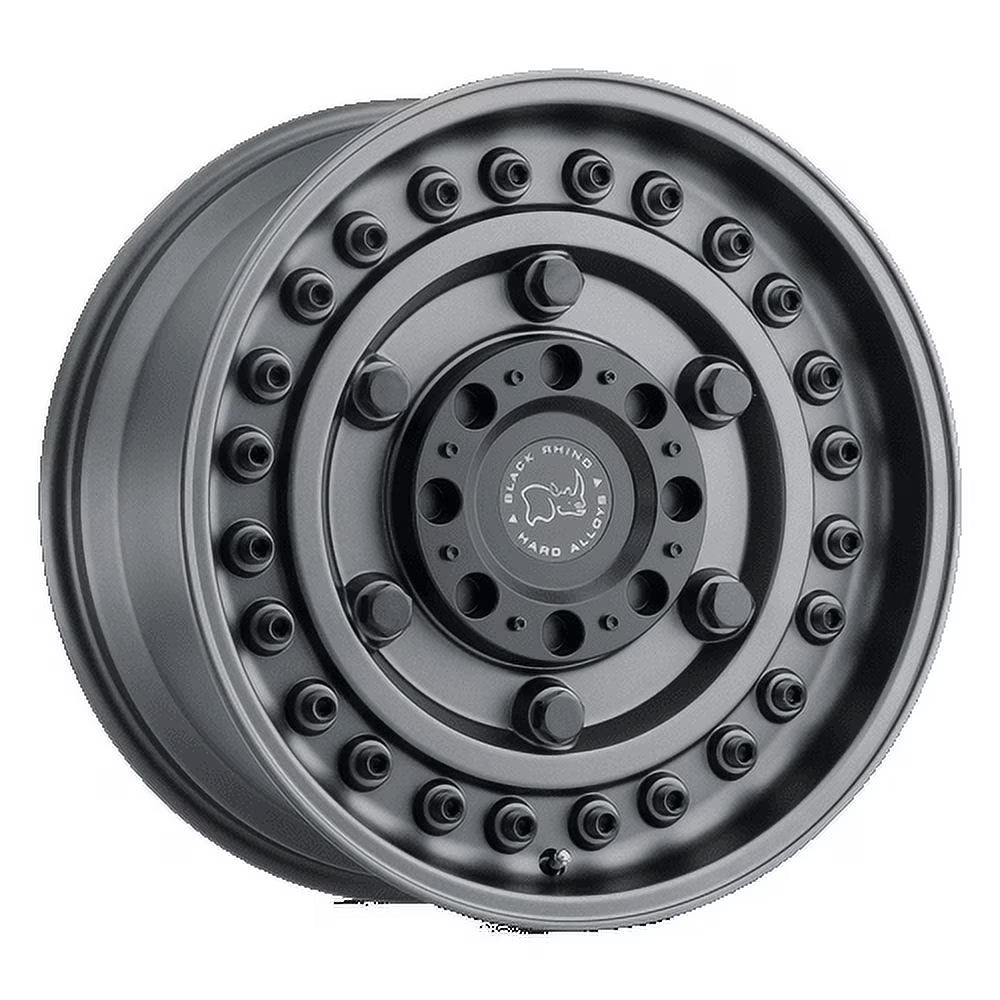 Black Rhino Aluminum Rim ARMORY 17X9.5in Gun Black Finish, 1795ARY068165G22