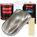Restoration Shop - Warm Gray Metallic Acrylic Lacquer Auto Paint - Complete Gallon Paint Kit with Slow Thinner